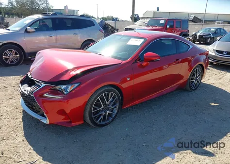 2017 Lexus Rc 350 из США, поврежденный, VIN JTHHE5BC2H5014889